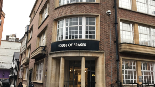 Octopus Capital funds acquisition of House of Fraser building in Exeter