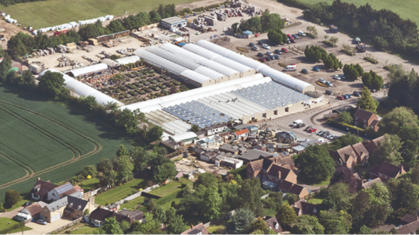 Facilidad financiera de adquisición comercial, centro de jardinería operativo, Oxfordshire
