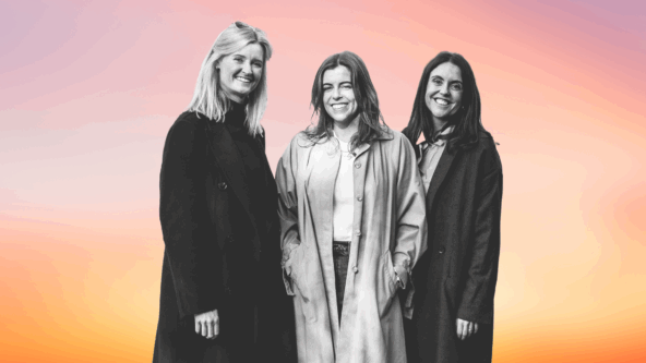 Fundadoras de Propella Propety, Tash Dorkin, Amy Seagraves y Sophie Durkin